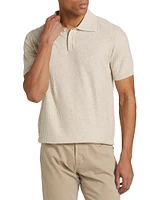 COLLECTION Squiggle Cotton Polo Shirt