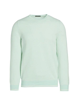 COLLECTION Cotton Crewneck Sweater