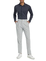 COLLECTION Fine Striped Beach Linen-Blend Trousers