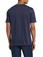 COLLECTION Linen Crewneck T-Shirt