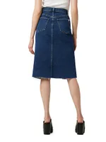 The Joplin Denim Midi-Skirt
