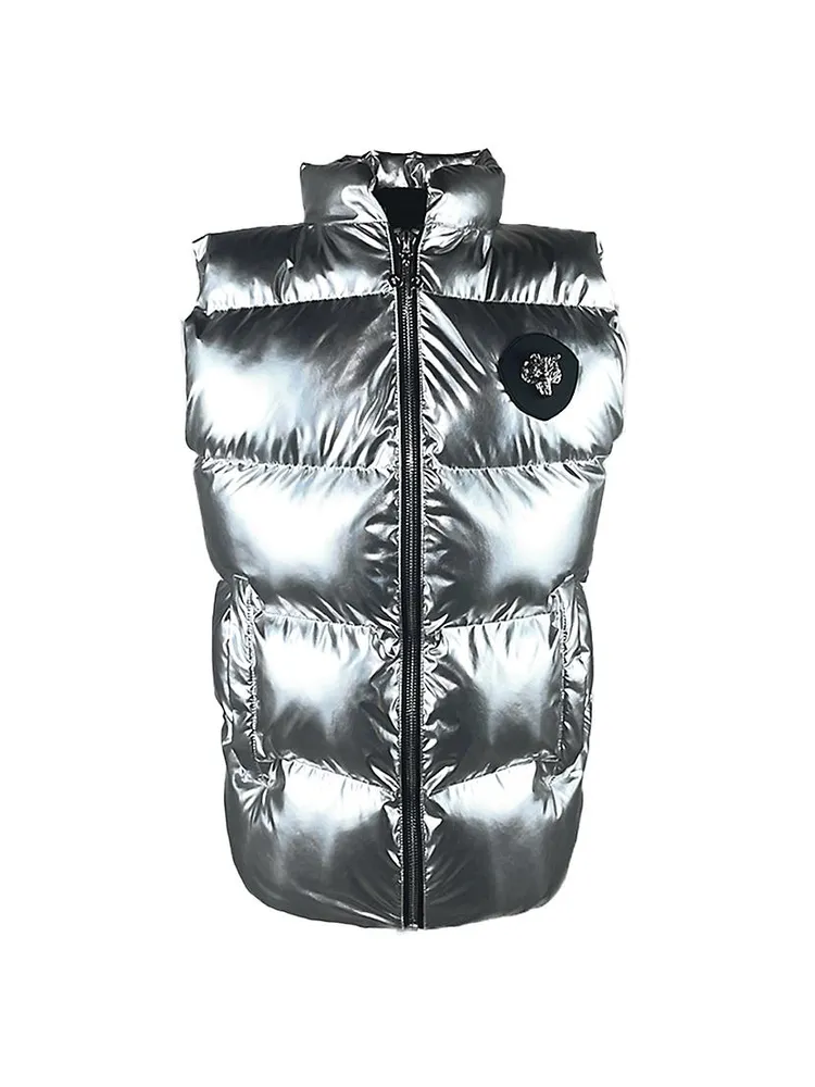 Iridescent Puffer Vest