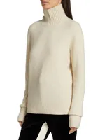 Cashmere Buttoned Sweater