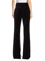 Velvet Belted Suiting Pants