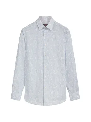 Julian Woven Long-Sleeve Shaped Shirt