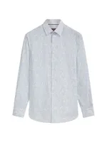 Julian Woven Long-Sleeve Shaped Shirt