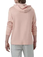 Long-Sleeve Drawstring Hoodie