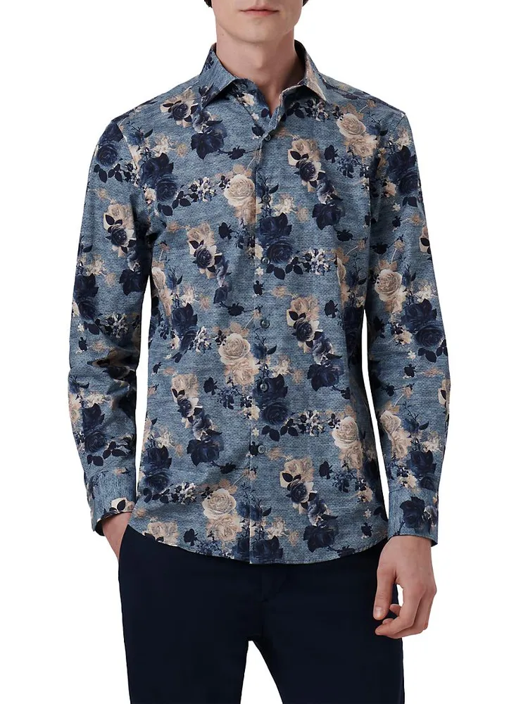 Axel Woven Long-Sleeve Shaped Shirt