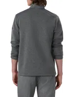 Quarter-Zip Long-Sleeve Sweater