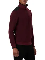 Quarter-Zip Knit Sweater