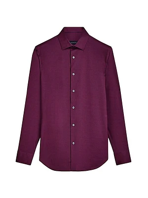 OoohCotton® Tech James Long-Sleeve Shirt