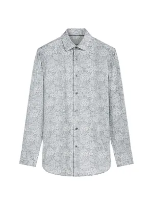 Ooohcotton Tech James Leaf Long-Sleeve Shirt