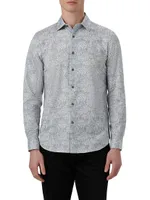 Ooohcotton Tech James Leaf Long-Sleeve Shirt