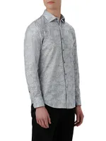 Ooohcotton Tech James Leaf Long-Sleeve Shirt