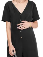 The Noelle Maternity Nursing Friendly Jumpsuit