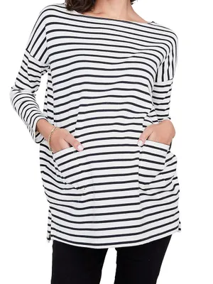 The Maternity Bateau Top