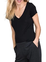 The Maternity Fitted Vee T-Shirt