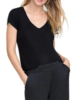 The Maternity Fitted Vee T-Shirt