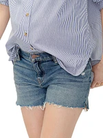 The Under Bump Cut Off Maternity Shorts