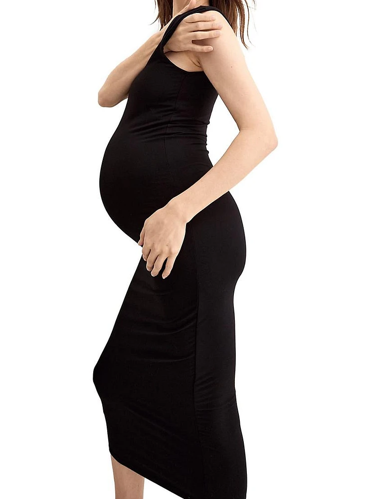 The Maternity Body Midi Tank Dress