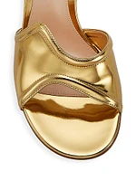 Lucrezia 70MM Metallic Mule