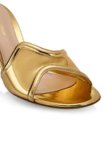 Lucrezia 70MM Metallic Mule