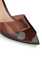 Elle 55MM Plexi Mules