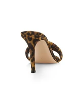 Bijoux 85MM Leopard Suede Mules