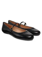 Carla Leather Ballet Flats