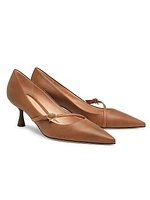 Medolyn 55MM Leather Pumps