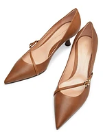 Medolyn 55MM Leather Pumps