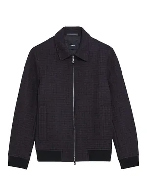 Wyatt Wool Grid Jacket