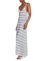 Palais Chevron Knit Cami Dress