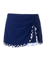 Drawstring Skirt Bikini Bottoms