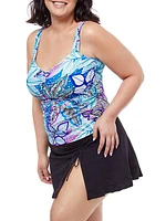 Floral Sweetheart Tankini Top