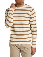 COLLECTION Striped Cotton Sweater