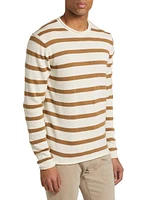 COLLECTION Striped Cotton Sweater