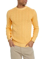 COLLECTION Garment-Dyed Cotton Crewneck Sweater