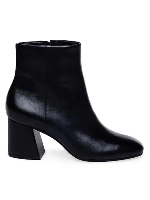 Nola Leather Ankle Booties