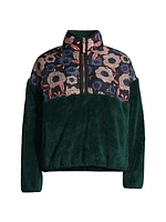 Casey Zip-Up Fleece Pullover