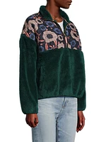 Casey Zip-Up Fleece Pullover