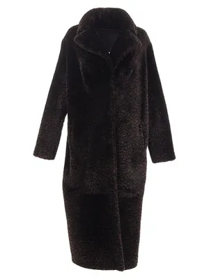 Reversible Shearling Lamb Coat