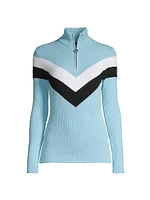 Pucci x Fusalp Victoire Quarter-Zip Sweater