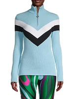 Pucci x Fusalp Victoire Quarter-Zip Sweater