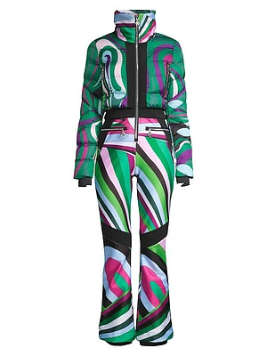 Clarisse Pucci Padded Ski Suit