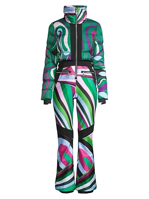 Clarisse Pucci Padded Ski Suit