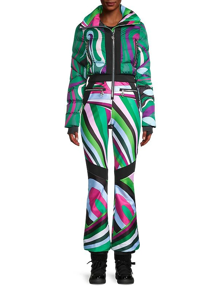 Clarisse Pucci Padded Ski Suit