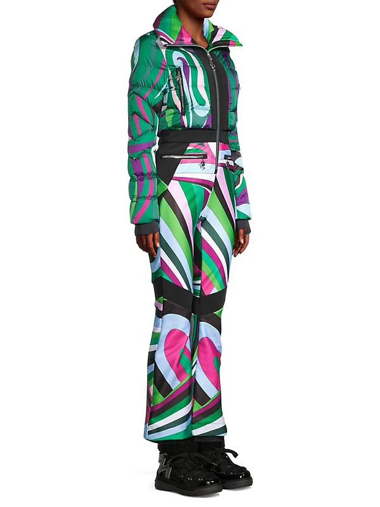 Clarisse Pucci Padded Ski Suit