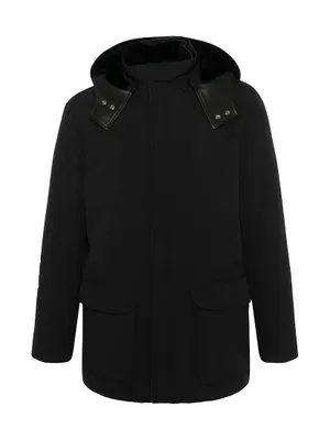 Shearling Lamb Lined Parka Jacket