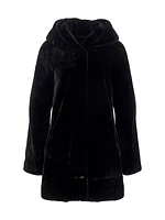 Reversible Shearling Lamb Parka Jacket